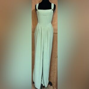 Elegant Mint Green Jumpsuit